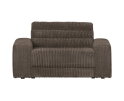 Date Loveseat Grove Ribstof Mud - BePureHome
