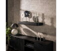 Wandplank 100cm metallic - Grijs