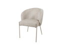 Eetkamerstoel Adele - beige poten - Cremona - Taupe 04 - Star Collection