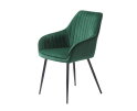 MELFORT ARMCHAIR GREEN VELVET