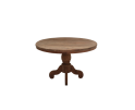 Eettafel rond bolpoot 4 teen