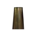 Vaas Siena Large - ø26x80 - Messing antiek goud - Metaal