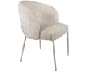 Eetkamerstoel Adele - beige poten - Cremona - Taupe 04 - Star Collection