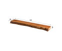 Wandplank Levita 150 cm acacia - naturel