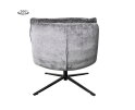 Venice Fauteuil - fabric BMG803 dark grey (draaibaar)