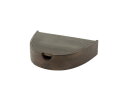 Nachtkastje set/2 1L halfrond zwevend - Massief acacia glaze brown