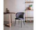 Perano Stoel - fabric Adore 29 Dark grey