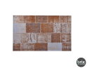 Brix patchwork vloerkleed bruin 170x240 | € 249 GRATIS verzending