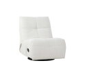 Starfurn Relaxfauteuil Lazy - pixie Off White - Draaibaar & verstelbaar - 82x103x96 cm