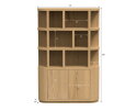Boekenkast Novero eiken 145 cm - Naturel