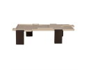 Salontafel Macy 130x85cm - beige | Eleonora