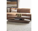 Eleonora Salontafel Nino organisch 140x65cm - bruin - Japandi