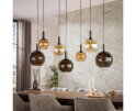 Hanglamp Moka 4+3L - Multi bruin