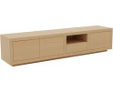 Tv meubel Tampere eikenfineer 190x42x50 cm - Natural Oak - Naturel