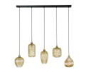 Hanglamp Stripe | 6 Lampen