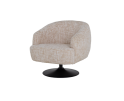 Barga Fauteuil - fabric TED 24 off white (draaibaar)