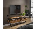 TV-meubel lean 2L - Massief acacia naturel