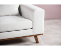 BY-OLAF Hoekbank Borneo met Chaise Longue – links of rechts - Beige Stof Melva 02 – 222x156 cm