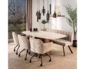 Hanglamp Sepiora 9 lampen - Sienna bruin - Hotel Chique - 116x22x150 cm - leeslamp