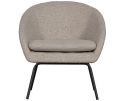 DITTE FAUTEUIL BOUCLE GREIGE - WOOOD