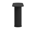 Sidetable Nola eiken 130 CM - Zwart