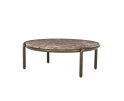 Salontafel Silke 83x86cm - bruin | Eleonora