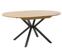 Eettafel Cesura uitschuifbaar eikenhout Ø120-160 cm
