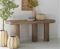 Sidetable Nigel 180x55cm - naturel | Eleonora