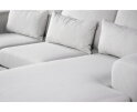 BY-OLAF Hoekbank Borneo met Chaise Longue – links of rechts - Beige Stof Melva 02 – 222x156 cm