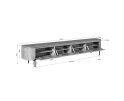 Tv meubel Excellent Brown | 200 cm