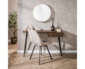 Haltafel Carve - Massief acacia drift brown