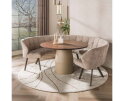 Eettafel Dune rond &Oslash;130 - Beige