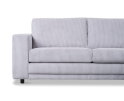 Hoekbank Livaro Beige - Zoom 19 Ribstof &ndash; Ottomane rechts &ndash; 261x204 cm