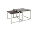 Jamaica salontafel, vierkant, set van 2 - Welcome Home Collection
