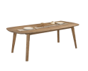 Eettafel Jay Deens ovaal eiken 200x100x77 cm - Naturel