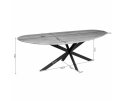 Eettafel Cloud | 180 cm | Eiken | Zwart