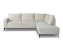 Hoekbank Valenzo Licht Beige - Memphis 4 &ndash; Ottomane Rechts &ndash; 265x210 cm
