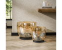 Vloerlamp UP XXL - Amber color glas