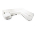 SEVN Ovie modulaire hoekbank - Pande Deluxe Ivoor - 410x328 cm - zelf samen te stellen