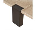 Salontafel Macy 130x85cm - beige | Eleonora