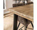 Bartafel Trape massief mango 135x70cm - Naturel