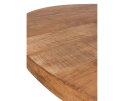 Classic eettafel Tradition rond teakhout