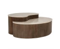 Salontafel Thymo 104x61cm - bruin | Eleonora