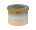 Packet Opbergpot Keramiek Caramel 10xØ14cm - BePureHome