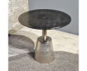 Kian Zwart Zilvere Sidetable