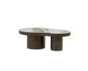 Salontafel Danilo 120x70cm - bruin | Eleonora