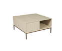 Salontafel Madison Sand | 80 cm | Vierkant