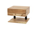 Nachtkastje Shelve zwevend acacia