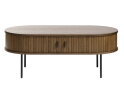 Salontafel Nola Ovaal 120x60 cm - Bruin | Meubelplaats