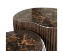 Nice (set of 2) 60x60cm - bruin | BY-BOO